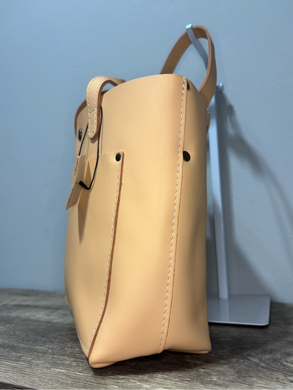 Portland Leather Goods Mini Crossbody Tote - Picture 4 of 16